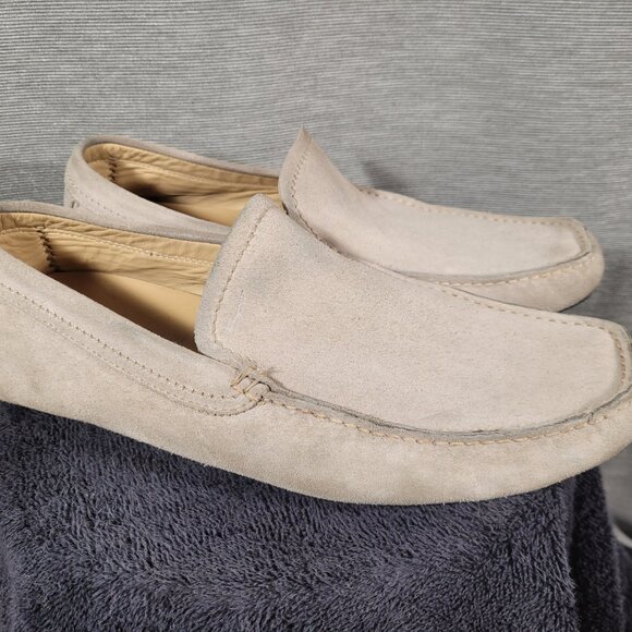 Men's Ferragmo Suede Driving Loafers, Size 7 EEE - Picture 3 of 9